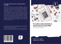 Funções empresariais e desempenho das PME: - Igweh, Florence K.; Kifordu, Anthony A.