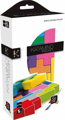 Asmodee GIGD2001 - Katamino Pocket, Holz-Puzzlespiel, Denkspiel, Gigamic