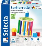 Selecta 62007 - Sortierrolle, Steckbox, Holz, 13 cm