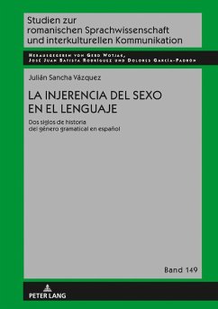 La injerencia del sexo en el lenguaje - Sancha Vázquez, Julián