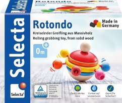 Selecta 61068 - Greifling, Rotondo, Kreisel, Holz, 7,5 cm