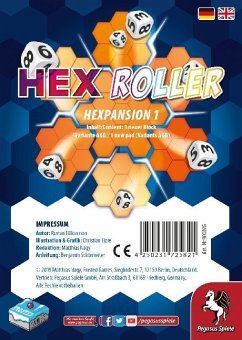 Cover HexRoller: Hexpansion 1 (Spiel-Zubehör)