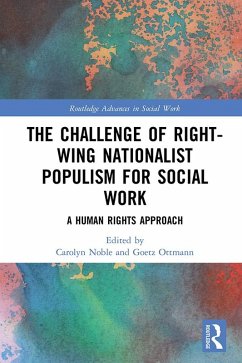 The Challenge of Right-wing Nationalist Populism for Social Work (eBook, ePUB)
