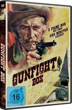 Gunfight Box DVD-Box - Randolph Scott,Kirk Douglas,Johnny Cash,Franco