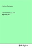 Vorstudien zu der Septuaginta Vorstudien zu der Septuaginta