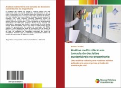 Análise multicritério em tomada de decisões sustentáveis na engenharia - Carvalho, Beatriz