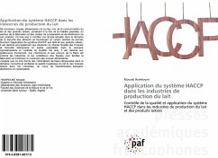 Application du système HACCP dans les industries de production du lait