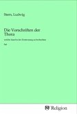 Die Vorschriften der Thora Die Vorschriften der Thora