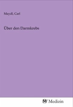 Cover Über den Darmkrebs