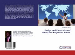 Design and Fabrication of Motorized Projection Screen - Benson Adetule, Femi