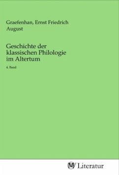 Geschichte der klassischen Philologie im Altertum