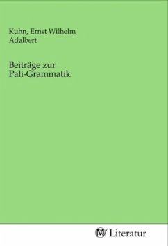 Beiträge zur Pali-Grammatik