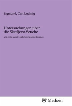Cover Untersuchungen über die Skerljevo-Seuche