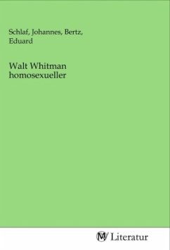 Walt Whitman homosexueller