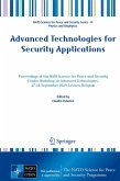 Advanced Technologies for Security Applications (eBook, PDF)