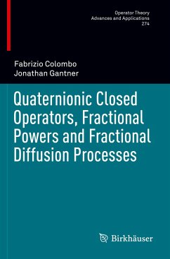 Quaternionic Closed Operators, Fractional Powers and Fractional Diffusion Processes - Colombo, Fabrizio;Gantner, Jonathan