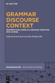 Grammar - Discourse - Context (eBook, PDF)
