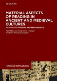 Material Aspects of Reading in Ancient and Medieval Cultures (eBook, PDF)