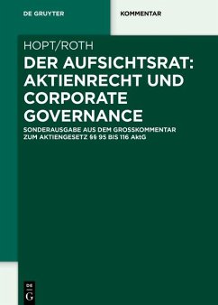 Cover Der Aufsichtsrat: Aktienrecht und Corporate Governance (eBook, PDF)