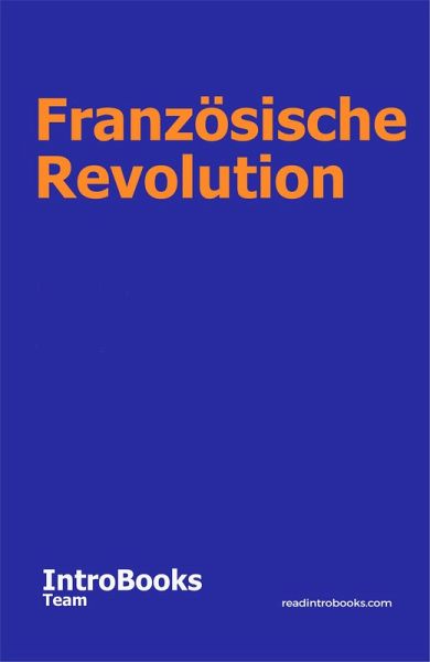 Französische Revolution (eBook, ePUB) Französische Revolution (eBook, ePUB)