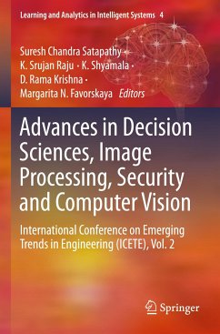 Advances in Decision Sciences, Image Processing, Security and Computer Vision