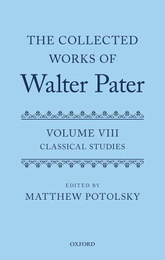 Coll Works Walter Pater V8 Cwwp C - Potolsky