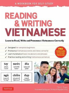 Reading & Writing Vietnamese: A Workbook for Self-Study: Learn to Read, Write and Pronounce Vietnamese Correctly (Online Audio & Printable Flash Cards - Tran