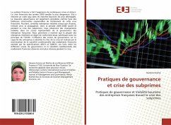 Pratiques de gouvernance et crise des subprimes - Ezzine, Hanene