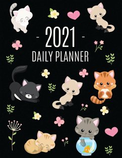Cover Cats Daily Planner 2021