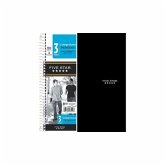 Five Star 3-Subject Wirebound Notebook, 8-1/2 X 11, College Ruled, 150 Sheets, Black (72069) Five Star 3-Subject Wirebound Notebook, 8-1/2 X 11, College Ruled, 150 Sheets, Black (72069)