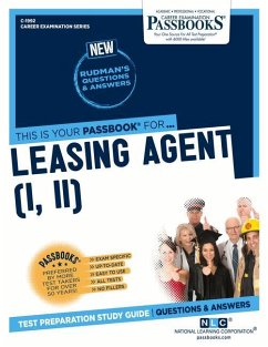 Leasing Agent (I, II) (C-1992): Passbooks Study Guide Volume 1992 - National Learning Corporation