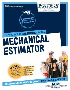 Mechanical Estimator (C-3113): Passbooks Study Guide Volume 3113 - National Learning Corporation