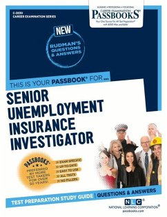 Senior Unemployment Insurance Investigator (C-2830): Passbooks Study Guide Volume 2830 - National Learning Corporation