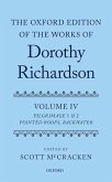 The Oxford Edition of the Works of Dorothy Richardson, Volume IV