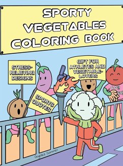 Sporty Vegetables Coloring Book - Sommer, Angelika