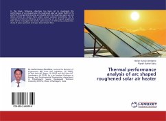 Thermal performance analysis of arc shaped roughened solar air heater