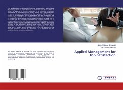 Applied Management for Job Satisfaction - Al Jounaidi, Abdoul Rahman;Dannoun, Zaid Othman