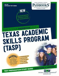 Texas Academic Skills Program (Tasp) (Ats-110): Passbooks Study Guide Volume 110 - National Learning Corporation