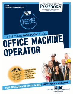 Office Machine Operator (C-559): Passbooks Study Guide Volume 559 - National Learning Corporation