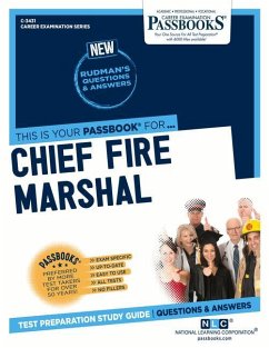 Chief Fire Marshal (C-3431): Passbooks Study Guide Volume 3431 - National Learning Corporation