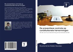 De preventieve controle op constitutionele hervormingen - Roldán González, Ricardo Adrián