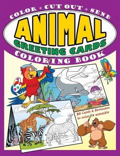 Animal Greeting Cards Coloring Book - Whalen