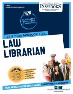 Law Librarian (C-4009): Passbooks Study Guide Volume 4009 - National Learning Corporation