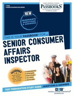 Senior Consumer Affairs Inspector (C-1656): Passbooks Study Guide Volume 1656 - National Learning Corporation