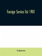 Foreign service list 1901 - Bild 1