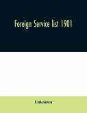Foreign service list 1901