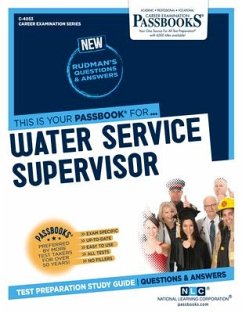 Water Service Supervisor (C-4053): Passbooks Study Guide Volume 4053 - National Learning Corporation