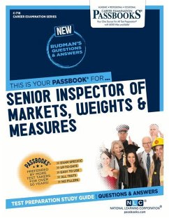 Senior Inspector of Markets, Weights & Measures (C-716): Passbooks Study Guide Volume 716 - National Learning Corporation