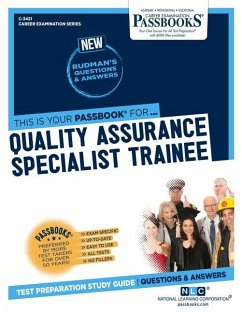 Quality Assurance Specialist Trainee (C-3421): Passbooks Study Guide Volume 3421 - National Learning Corporation