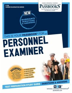 Personnel Examiner (C-578): Passbooks Study Guide Volume 578 - National Learning Corporation